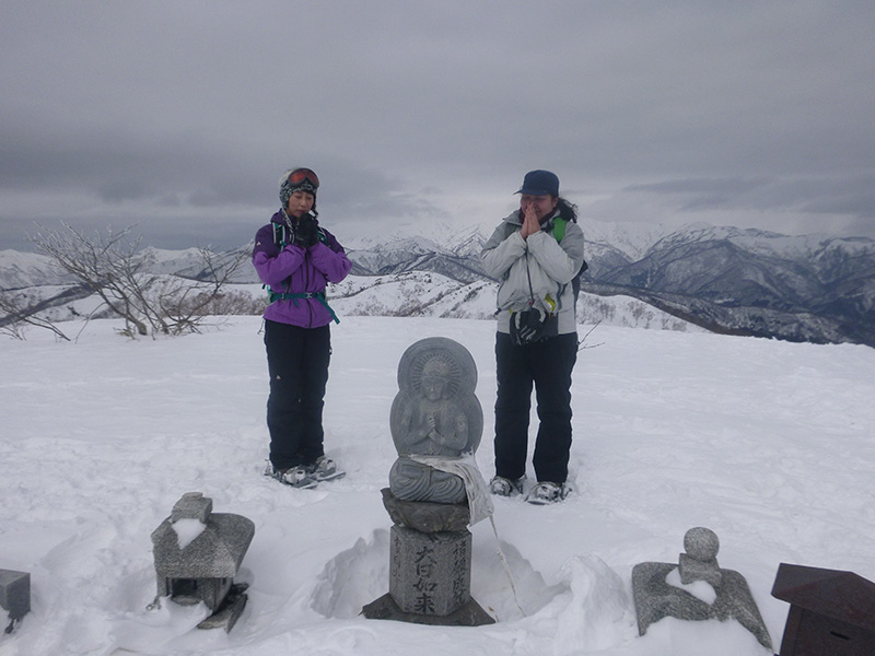 大日ヶ岳スノーシュー1DAY～冬に登る日本二百名山～